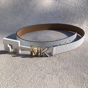 MICHAEL Michael Kors White Belt NWT